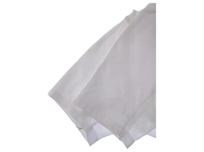 ***Vestido maxi con abertura lateral de Nike Blanco 