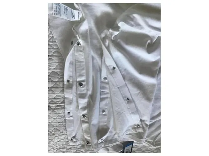 ***Vestido maxi con abertura lateral de Nike Blanco 